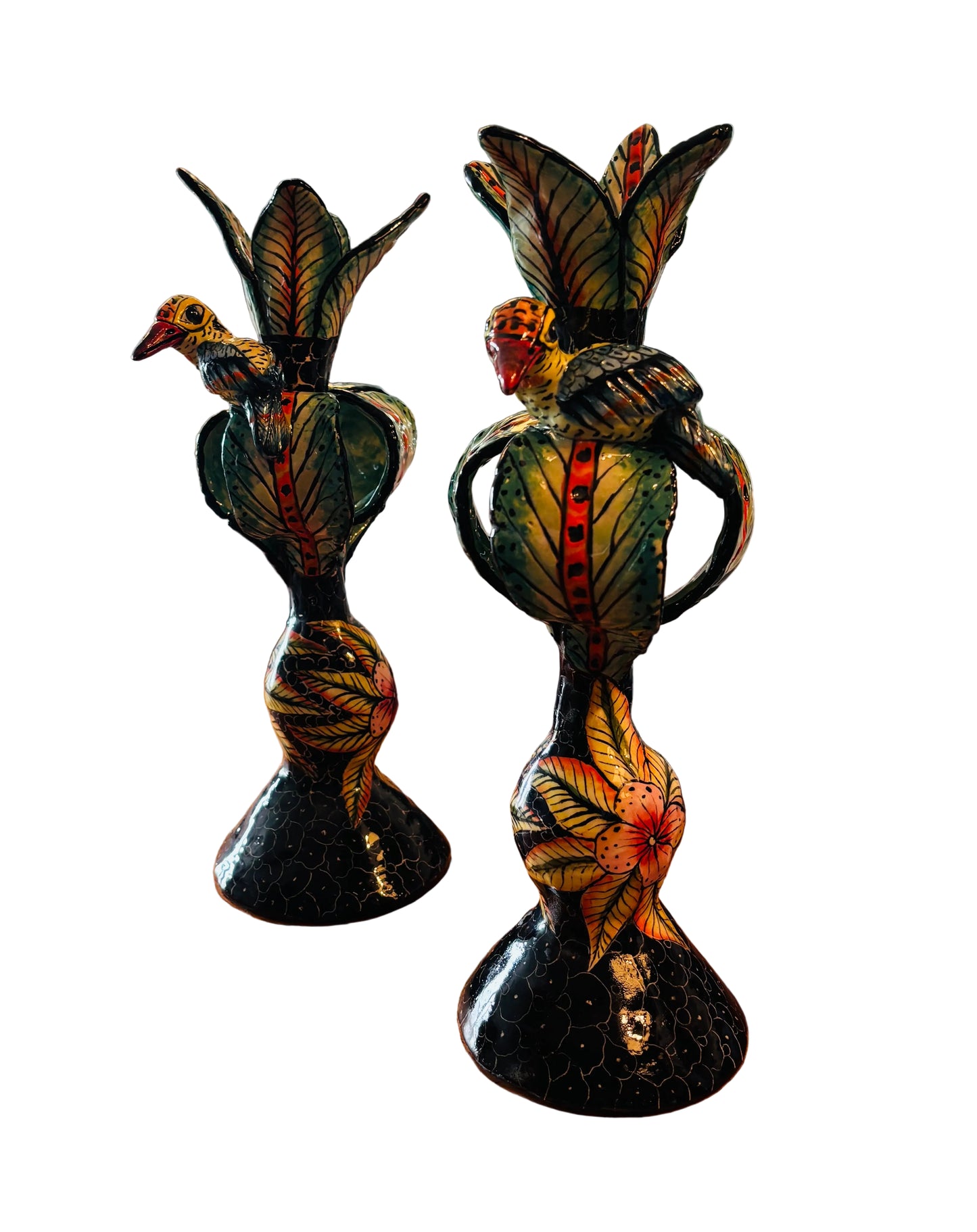 Collectable Bird Candle Holders (Set of Two)