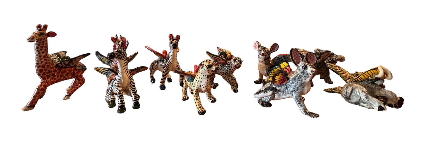 Magical African wild - whimsical animals