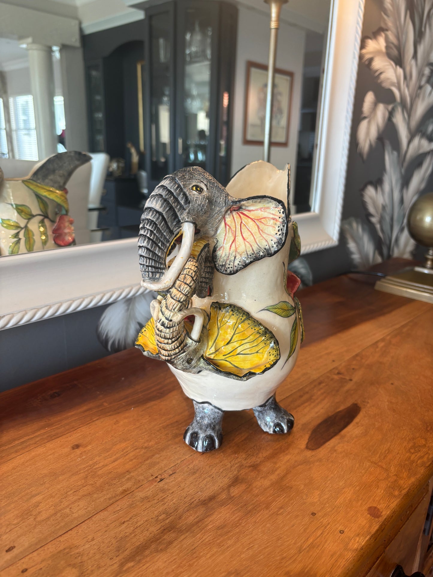 Collectable ceramic elephant jug