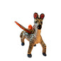 Whimsical, winged zebra. Nursery ornament or Christmas tree ornament 