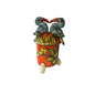 Handcrafted ceramic trinket box is crowned by a charming pair of birds sitting beak-to-beak, creating a wonderfully playful and affectionate centrepiece.