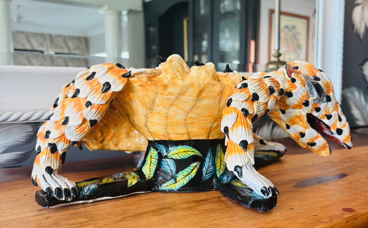 Pangolin ceramic bowl