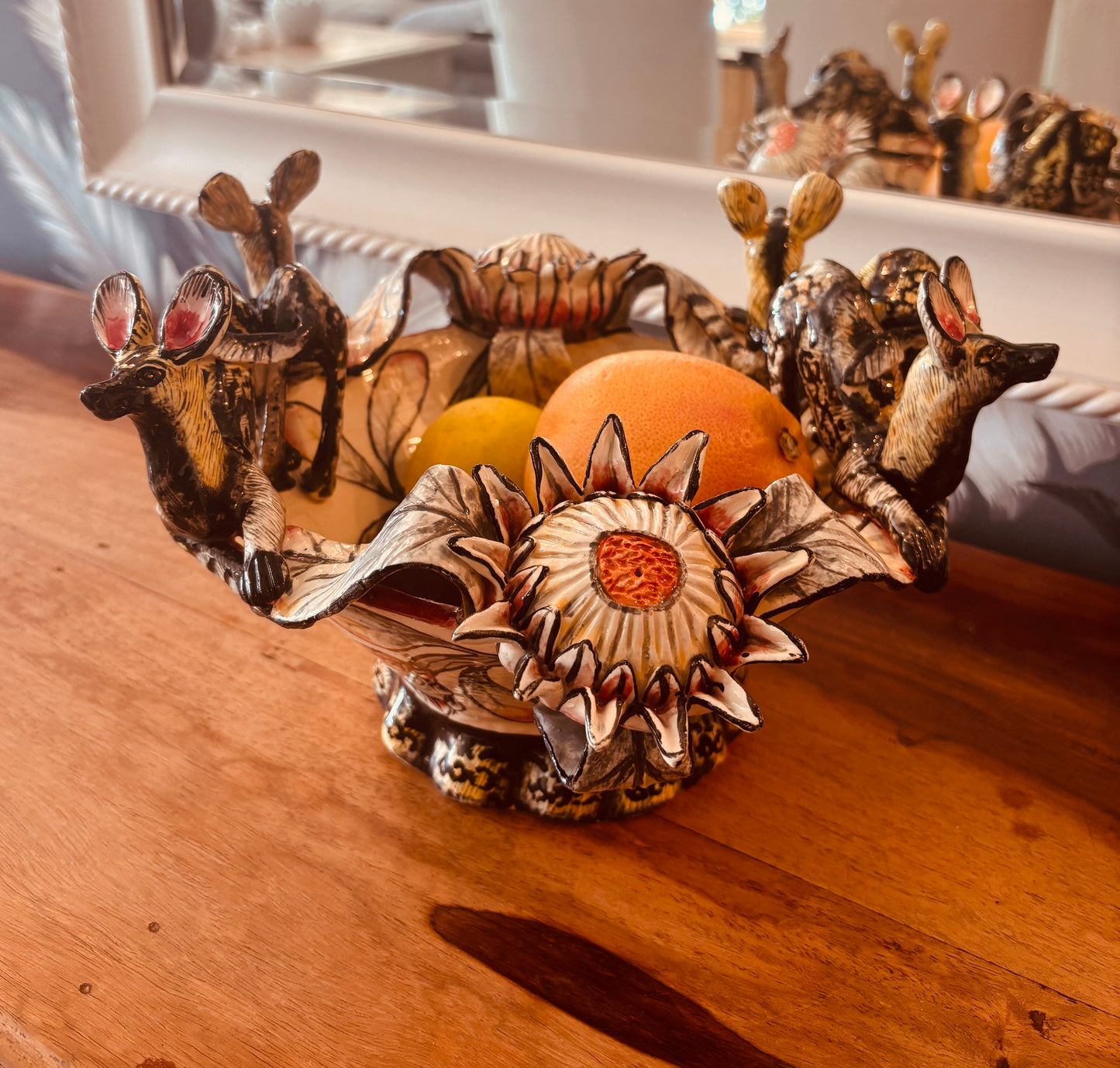African Wild Dog centre piece