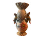 Decorative ceramic vase with birds and flowers.  Collectable 